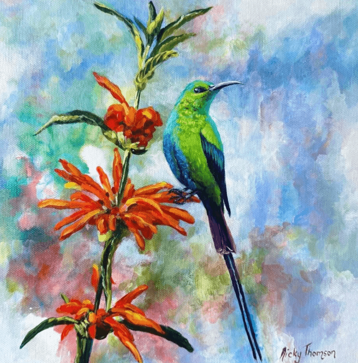 Emerald Whisper — Malachite Sunbird