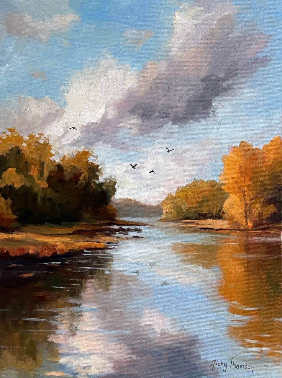 Tranquil Waters and Whispering trees