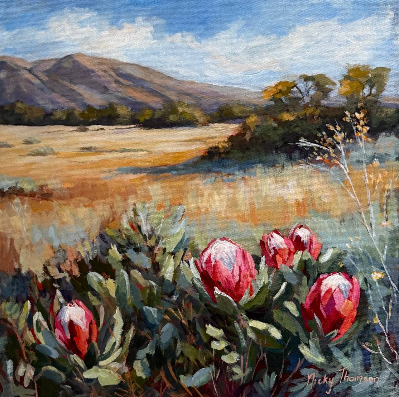 Proteas in Bloom